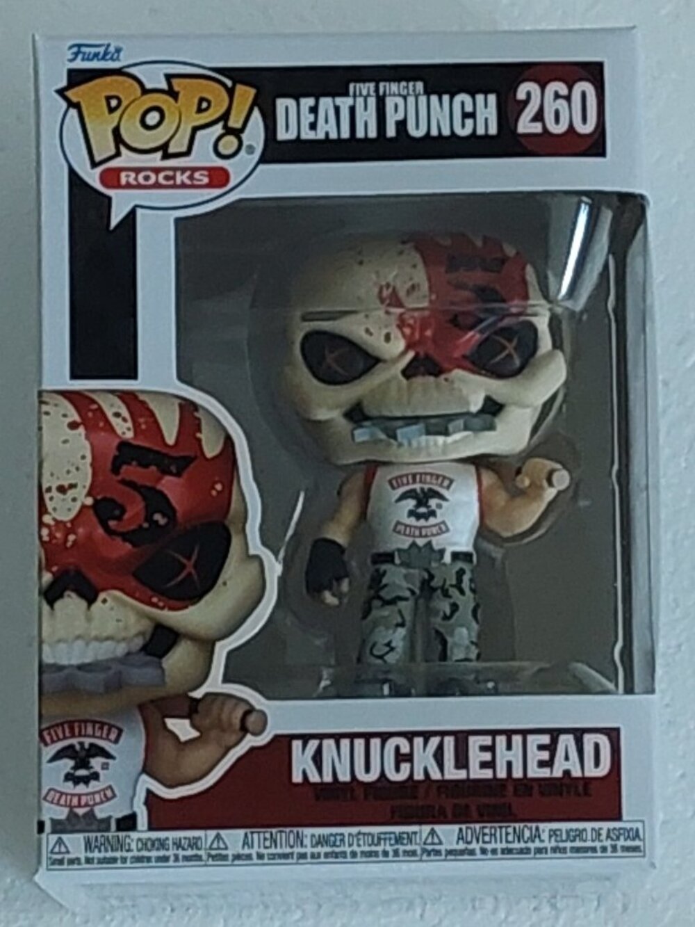 Funko Pop Five Finger Death Punch Knucklehead #260